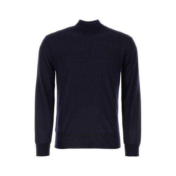 Pt Torino Men Midnight Blue Wool Sweater - Picture 1 of 2